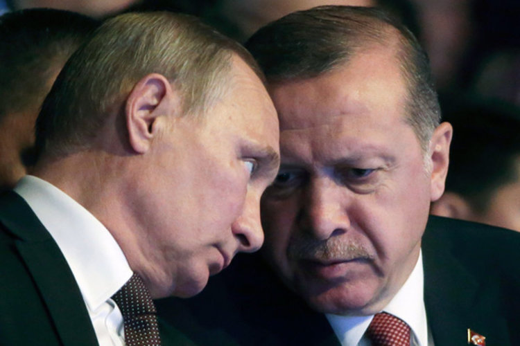 Ердоган разговарял с Путин по телефона за кризата в Сирия