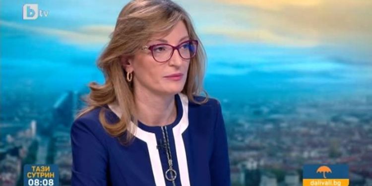 Екатерина Захариева: Публичните изяви на правосъдния министър са крайно неприемливи