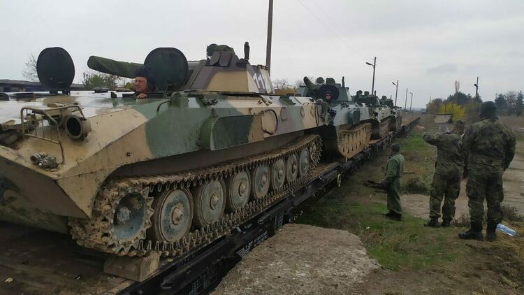  Военните прибират машините по  маршрута Корен-Хасково-Асеновград след учение