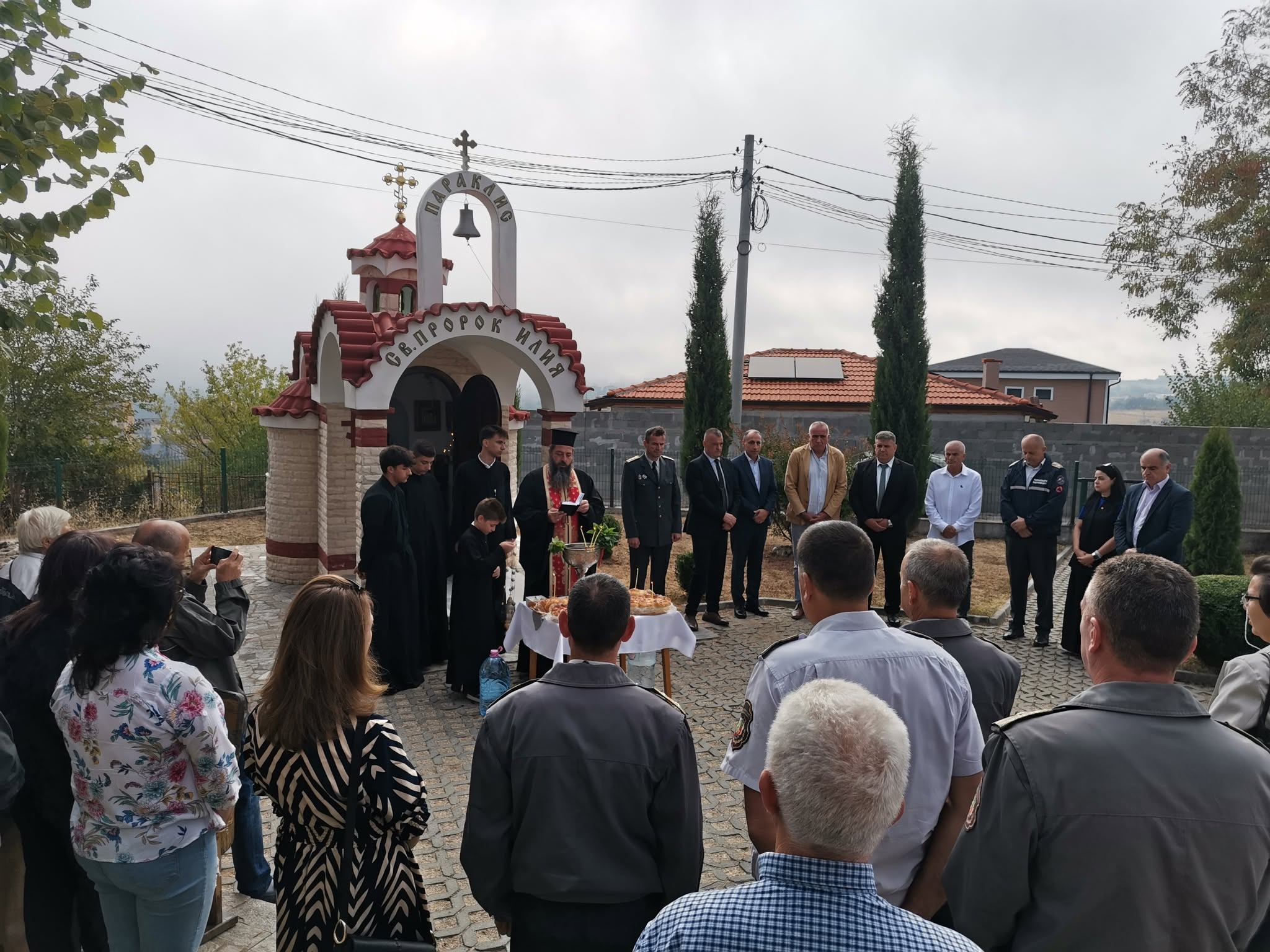 В Кърджали отслужиха водосвет в параклиса „Св.Пророк Илия“ по повод професионалния празник на Пожарната