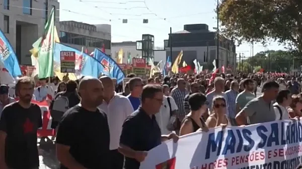 Протести в Белгия заради разходите за образование, а в Португалия - срещу поскъпването на живота
