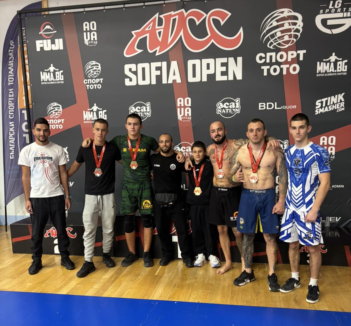 Състезателите на „Z TEAM JIU-JITSU“ със силно представяне на шампионат в София