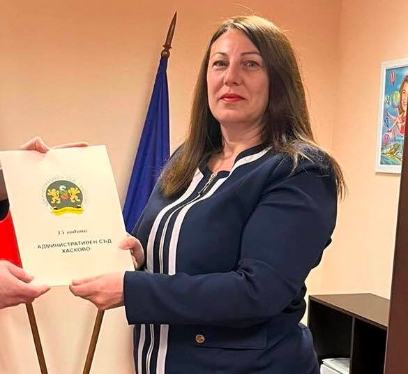 Василка Желева е единствен кандидат за председател на Административен съд – Хасково